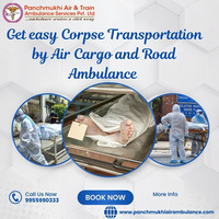 Panchmukhi Stay with Families until Everything is Settled in Vellore in a Dead Body Ambulance - 1
