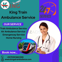 Get the best treatment in Jamshedpur when traveling with King Train Ambulance