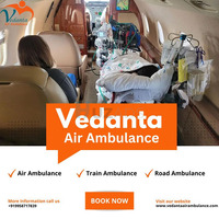 With Hi-tech Medical Care, choose an Air Ambulance at any time in Mumbai