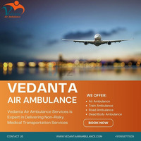 Splendid Medical Transportation with Air Ambulance in Chennai through Vedanta - 1