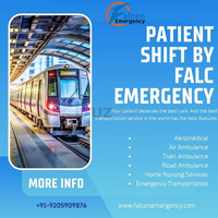 Falc Emergency Manages Transit in a Tense Moment in Patna in a Train Ambulance - 1
