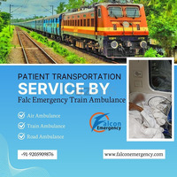 Falc Emergency Offers the Right Service on Time in Ranchi in its Train Ambulance - 1