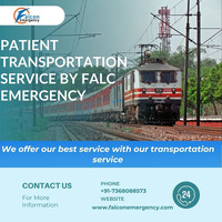 In Bangalore, Falc emergency teams provide complete patient support via a Train ambulance