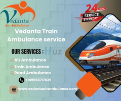 Vedanta Train Ambulance in Guwahati arranges each step depending on your situation - 1