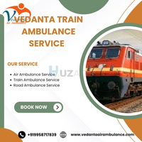 Book a hassle-free Vedanta Train Ambulance in Siliguri and get medical assistance - 1