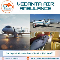 Choose Emergency Air Ambulance in Patna with Fabulous Medical Setup via Vedanta - 1