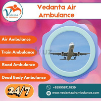Take Proper Medical Attention in Air Ambulance in Coimbatore via Vedanta