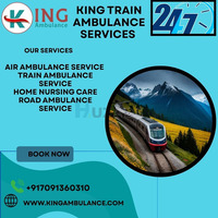 Book King made travelling in train ambulance extremely convenient in Jabalpur