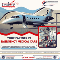 Tridev Air Ambulance Patna – Fast, Life-Saving Medical Flights - 1