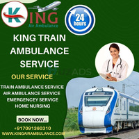 King has Train Ambulance in Ranchi to control every step of the transit - 1
