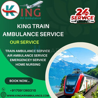 King Train Ambulance in Siliguri is very careful for Marajo and is delivered - 1