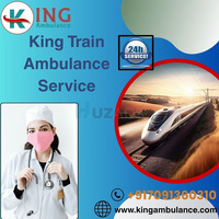 Book King ensures you will have fewer worries with Train Ambulance in Indore