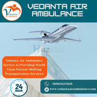Obtain Splendid Charter Air Ambulance at any time from Guwahati via Vedanta - 1