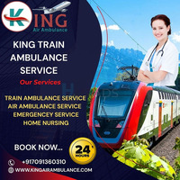 King Train Ambulance in Varanasi provides the best medical transfer at a very low cost