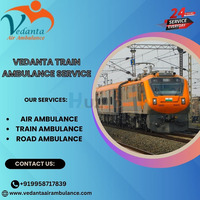 Vedanta Puts Everything in Motion during Transit in Siliguri in a Train Ambulance