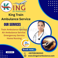 King Assists Families When the Pressure Mounts in Patna in a Train Ambulance - 1