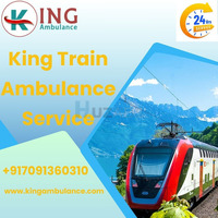 King Train provides accurate updates while traveling in Indore an ambulance