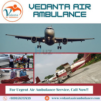 Air Ambulance at a Low-cost in Chennai with Superior Medical System via Vedanta - 1
