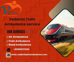 Choose Vedanta Train Ambulance Services with the Best ICU Setup in Pune