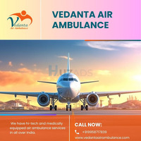 Take a World-level Air Ambulance with Evolved Medical Features in Patna via Vedanta - 1