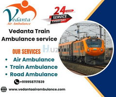Get vastly faithful Vedanta train ambulance services in Guwahati with modern facilities - 1