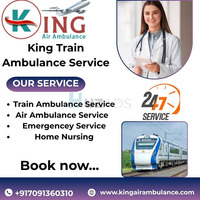 King Never Increase the Pressure by Missing Steps in Siliguri in its Train Ambulance