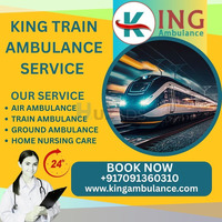 King Train Ambulance in Darbhanga ensures every detail is checked twice