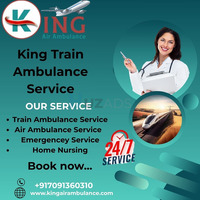 Provide Care to Critical Patients Safely with King Train Ambulance in Varanasi