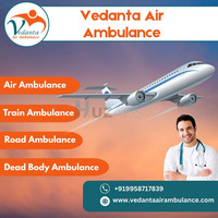 Utilise a Hi-tech Air Ambulance with Superior Medical Care in Mumbai by Vedanta