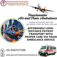 Panchmukhi Stays Responsible during Transit in Patna in its Train Ambulance  - 1