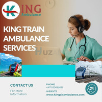 King Train Ambulance in Guwahati Attends to Every Aspect from Bedside to Hospital