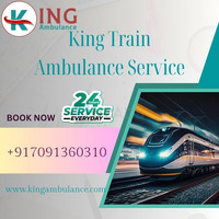 King Train Ambulance in Jamshedpur works with leading hospitals for better care
