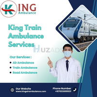 King Train Ambulance in Ranchi Offers Swift Transportation Services - 1