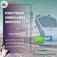 The King Train Ambulance Service in Guwahati Offers Reliable Services - 1