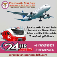 Avail Needy Patient Transfer Air Ambulance in Patna by Panchmukhi - 1