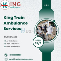King Acts with Purpose during Transit in Mumbai in Its Train Ambulance