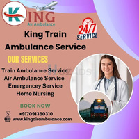 King Train Ambulance in Varanasi takes care of every step with care and planning