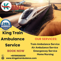 Book King Train Ambulance for Critical Patients during Medical Transfer in Bhopal