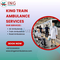 Select King Train Ambulance in Patna to Travel Long Distances Safely In Medical Emergencies - 1