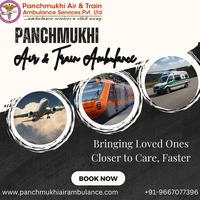 Panchmukhi Train Ambulance in Kolkata is the top choice for long-distance patient transport - 1