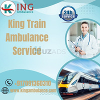 King Keeps Your Whole Attention during Transit in Jabalpur in its Train Ambulance