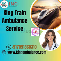 King Train Ambulance in Allahabad has specially designed equipment for care