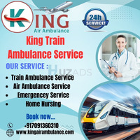 King Provides Train Ambulance for Hassle-Free Geriatric Transfer in Jamshedpur - 1