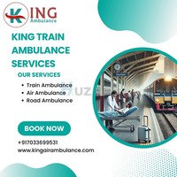 King Train Ambulance Service in Ranchi Is Equipped With Cutting-Edge Medical Technology