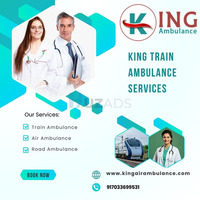 King Train Ambulance in Kolkata Is On Call 24/7 for Urgent Transportation Needs - 1