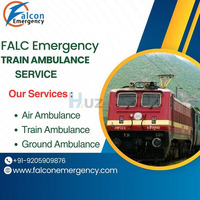 Pick the Falc Emergency Train Ambulance Service in Guwahati for a reliable Patient Transfer - 1