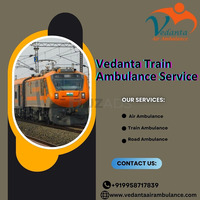 Vedanta Train Ambulance Kolkata offers an excellent transfer service - 1