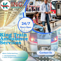 King Train Ambulance Service Is the Premier Medical Transport Option in Ranchi - 1