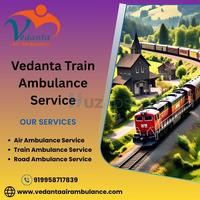 Vedanta Train Ambulance provides fast patient transfer in case of emergency