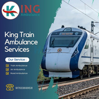 King Train Ambulance in Bangalore Provides the Best Patient Transfer Services